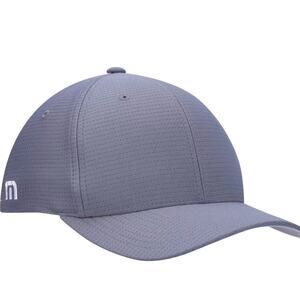 Travis Mathew size XL gray gold hat